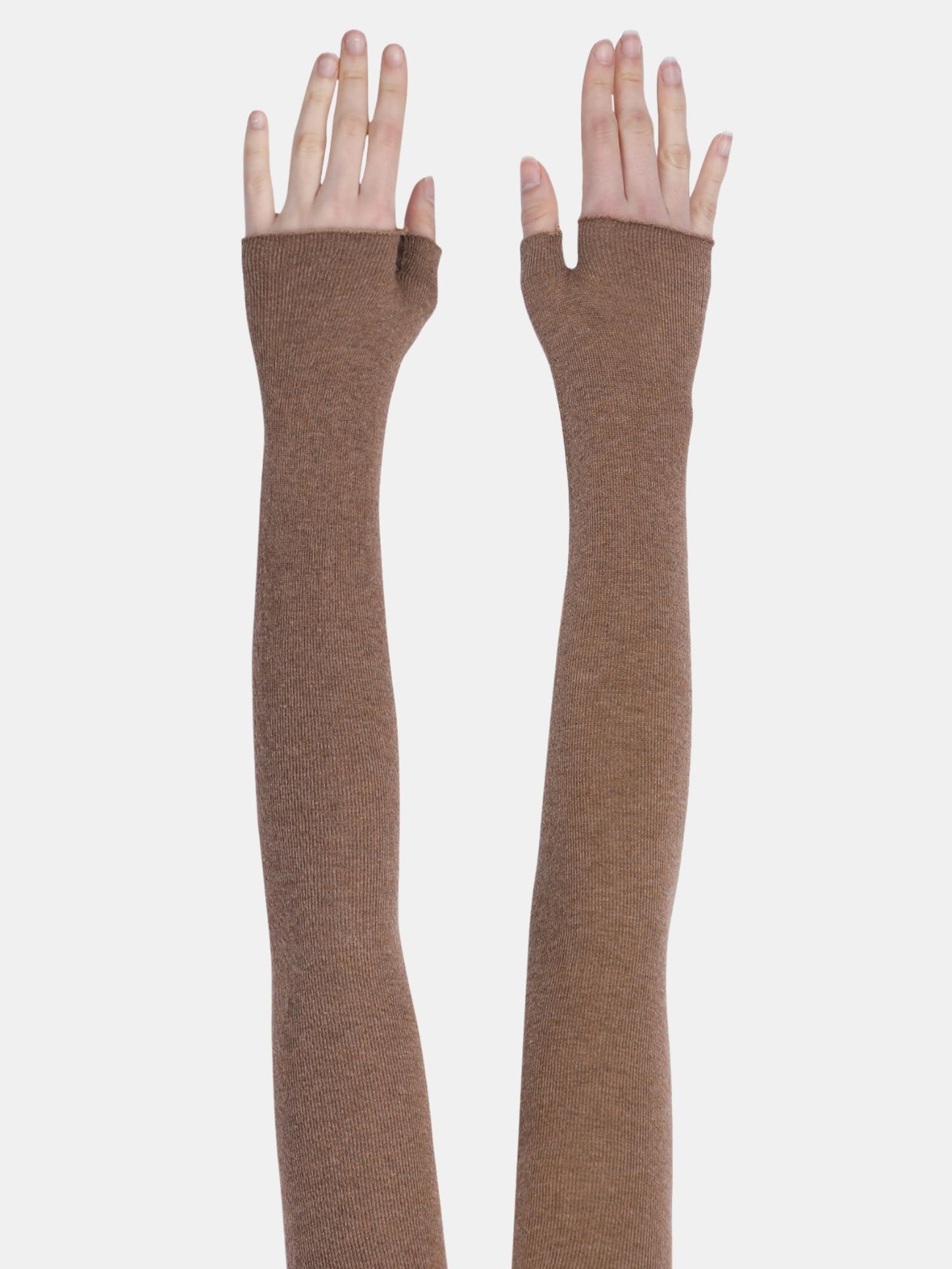 Winter Arm Sleeves - Brown