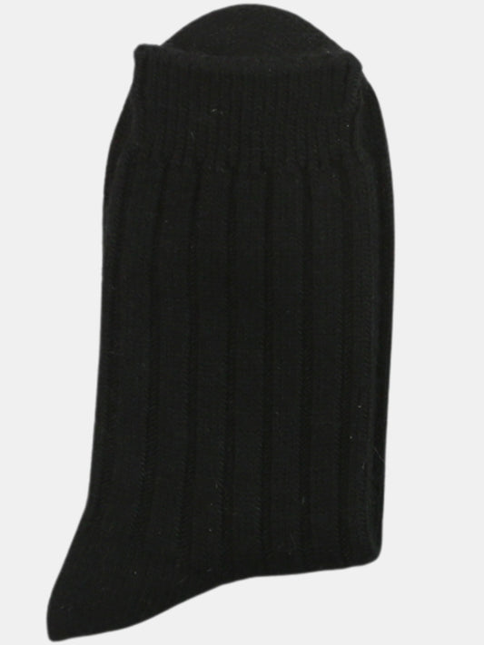 Warm Crew Length Cozy Winter Socks for Women-Black(Pack of 1)