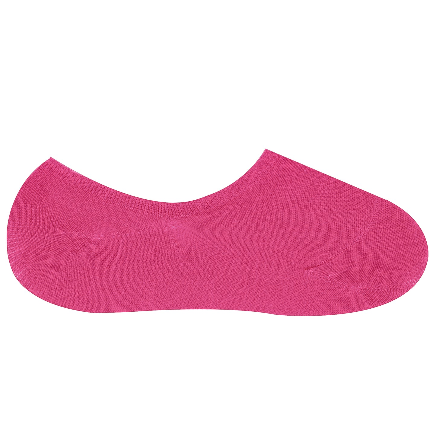 Cotton Hidden Loafer Socks - Dark Pink