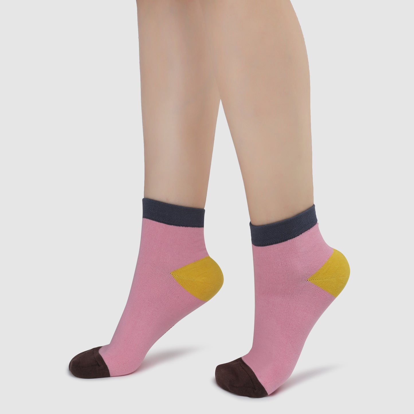 Eye Candy Ankle Socks-Pink
