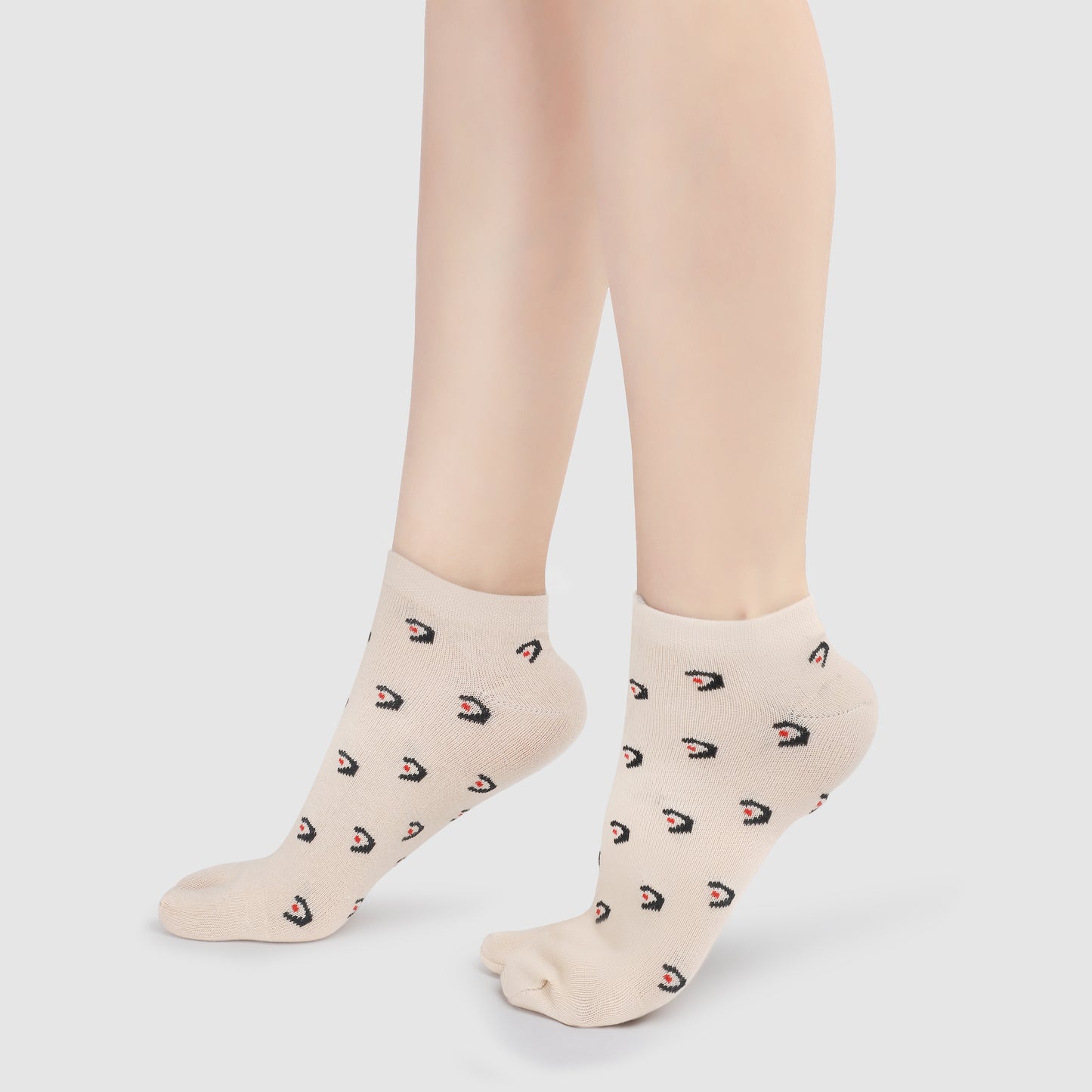 Comet Attack Ankle Thumb Socks-Skin