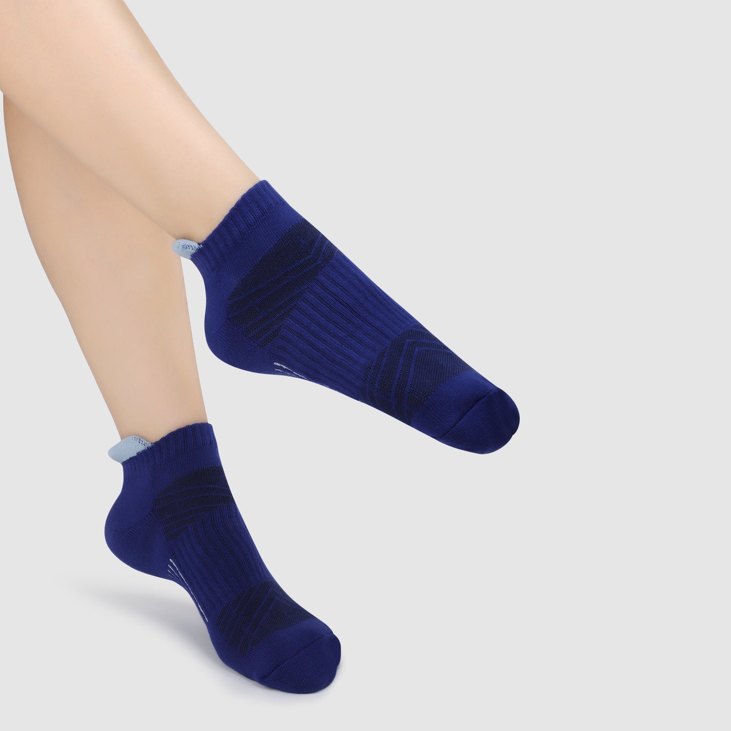 Terry Ankle Socks-Blue