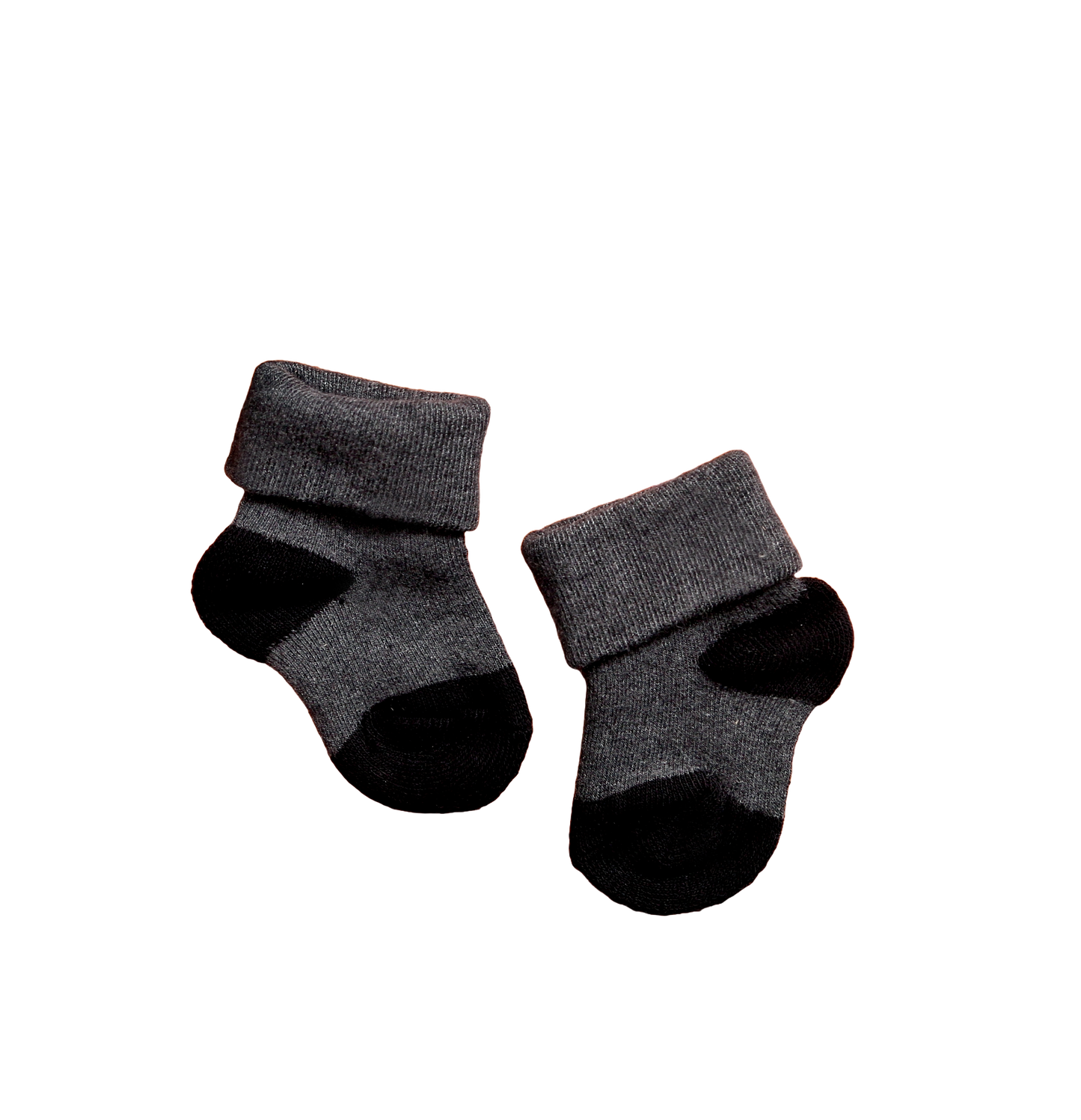 New Born Baby Cotton Socks (Dual Tone)