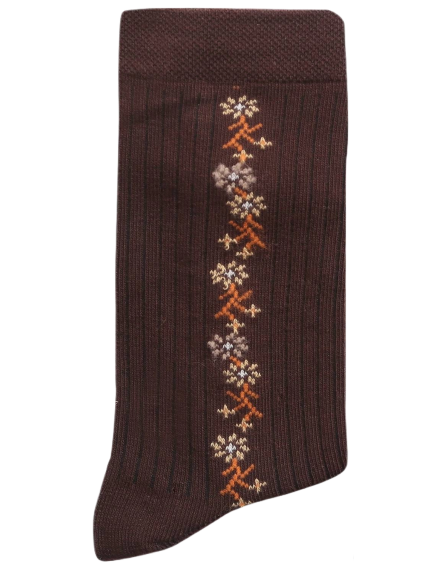 Self Design Regular Thumb Socks (Multicolor)