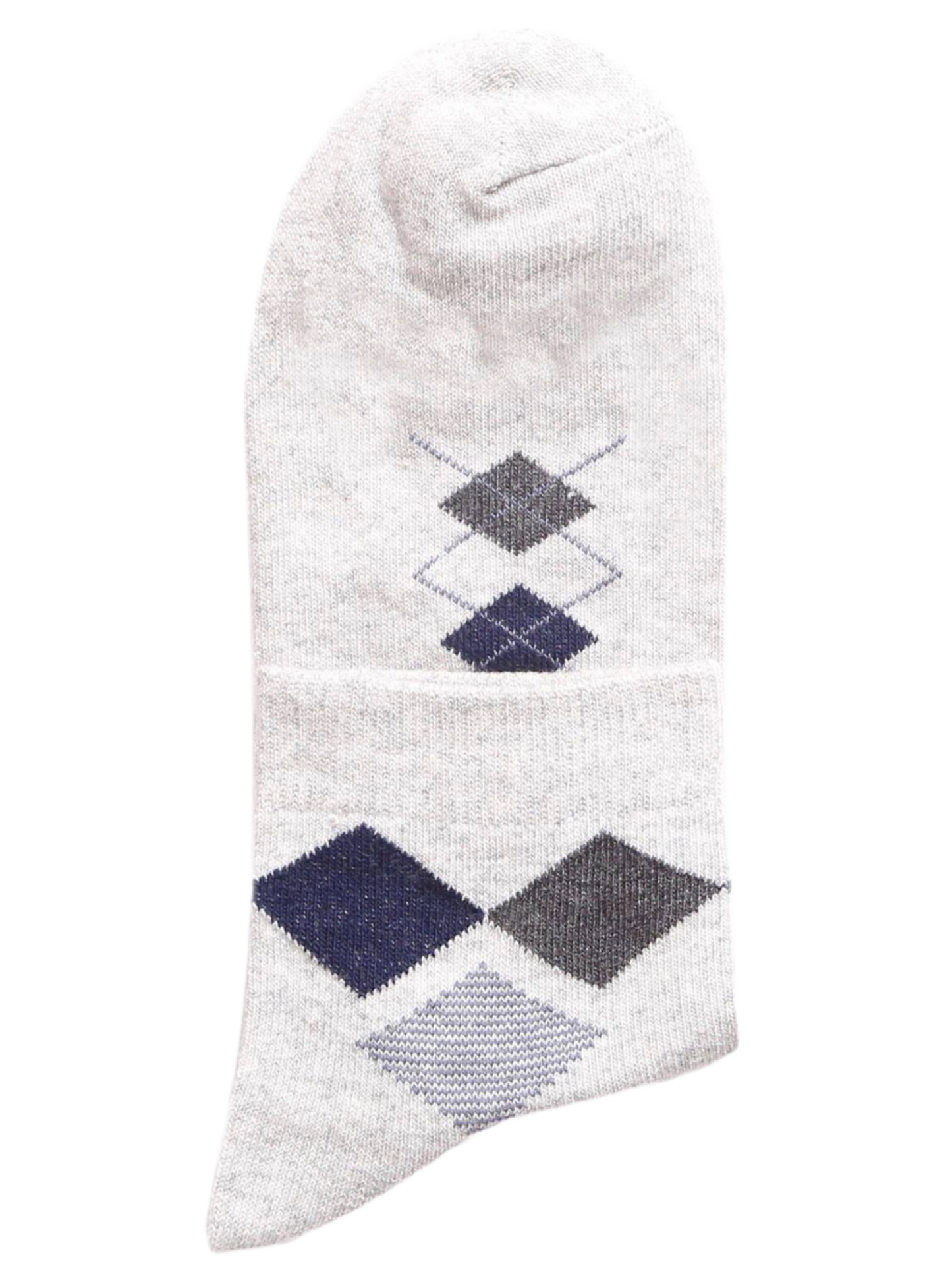 Argyle Pattern Ankle Length Men Cotton Seamless Socks Combo of 5