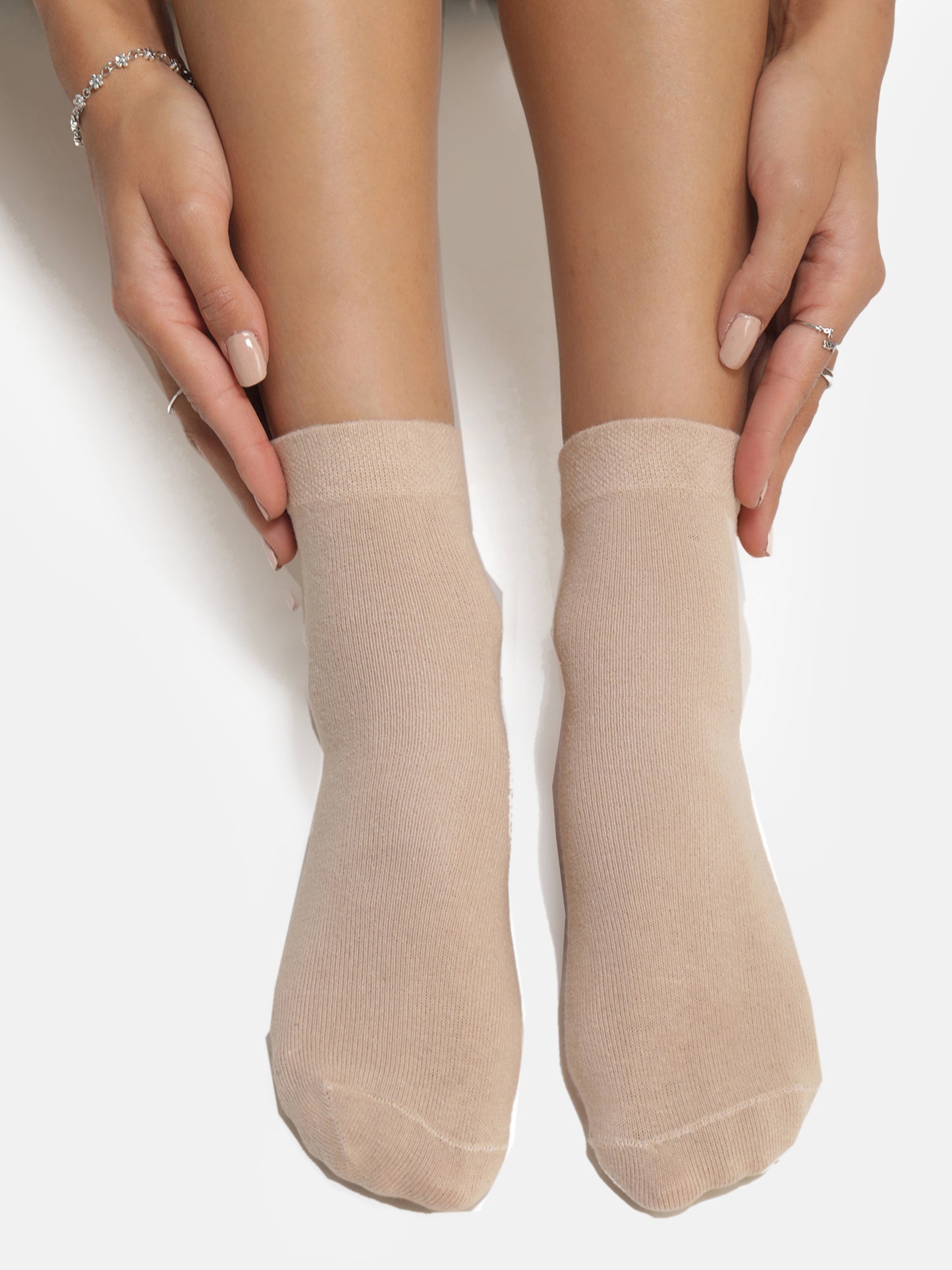 Ankle Cotton Socks- Skin