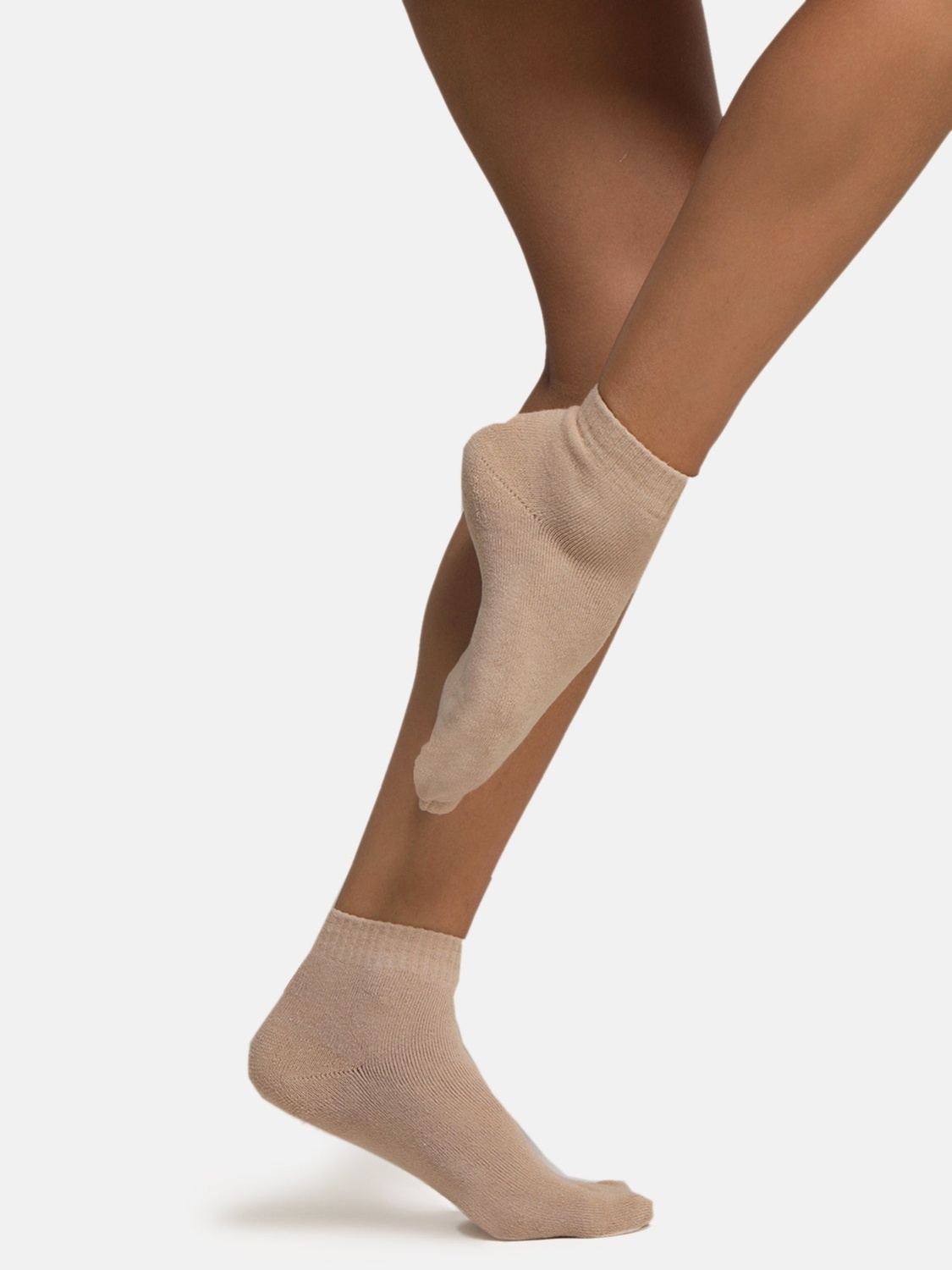Terry Thumb Socks - Skin