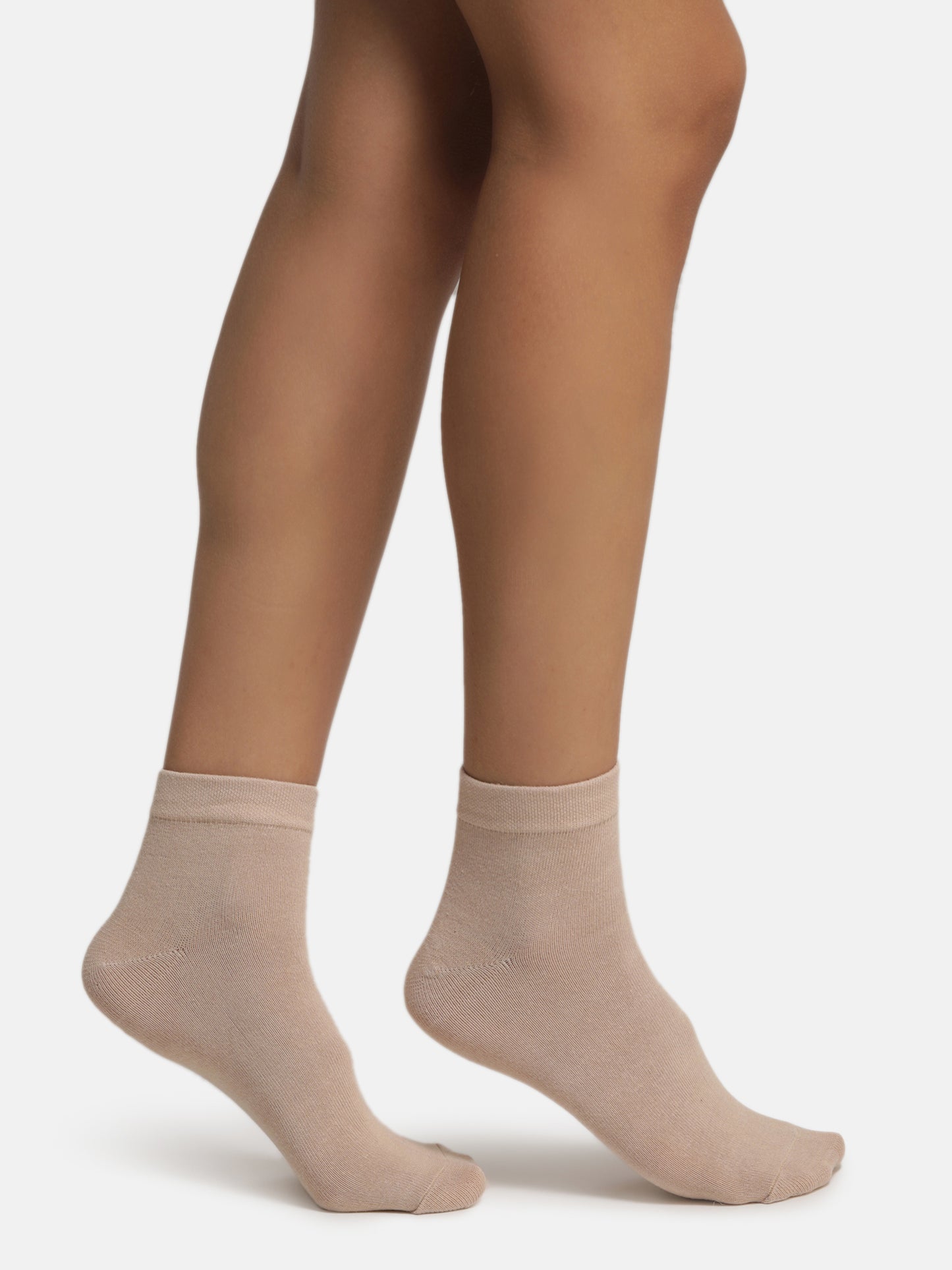 Ankle Length Socks - Skin