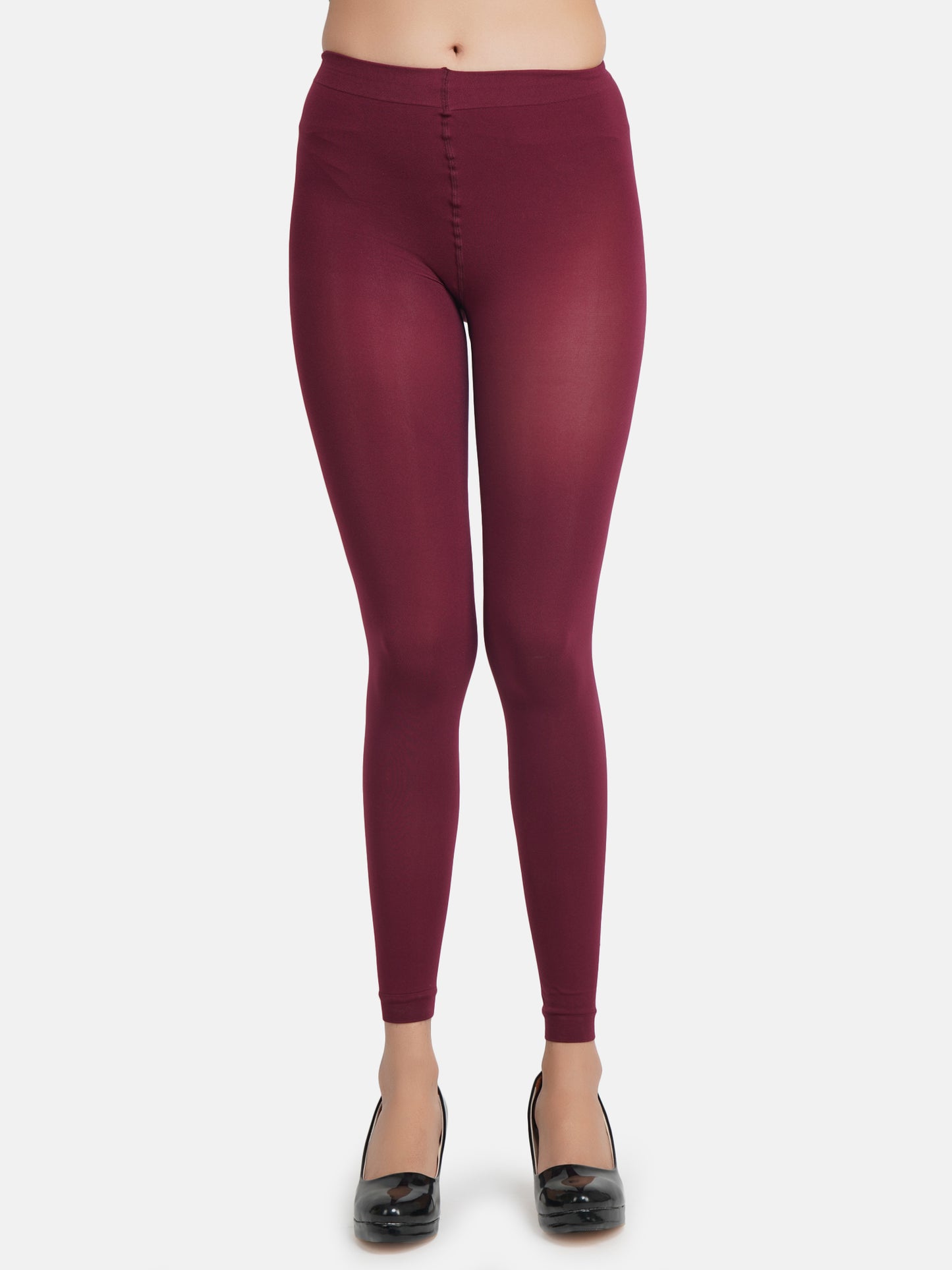 Burgundy Maroon Tight