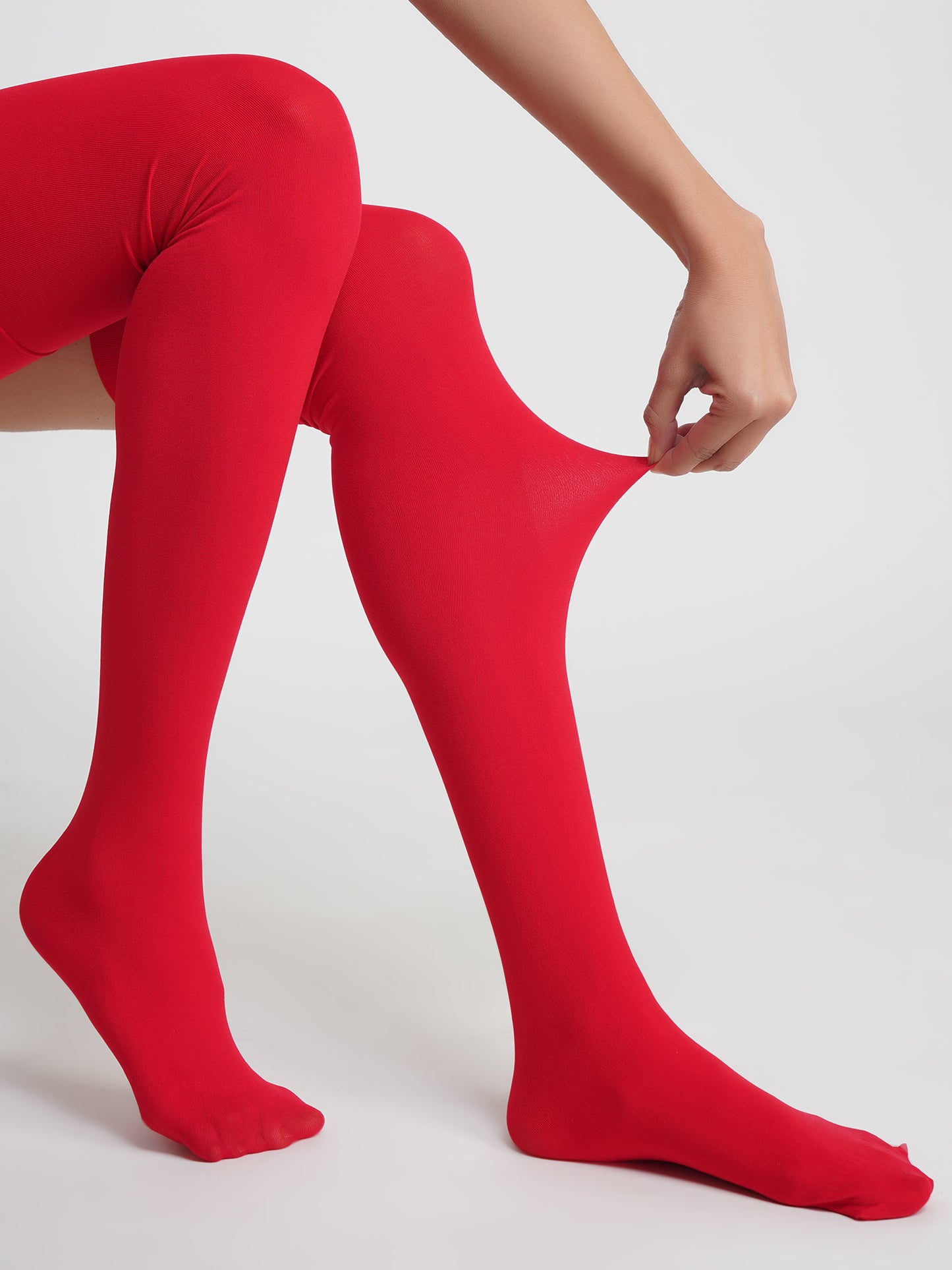 Christmas Red Thigh Stocking