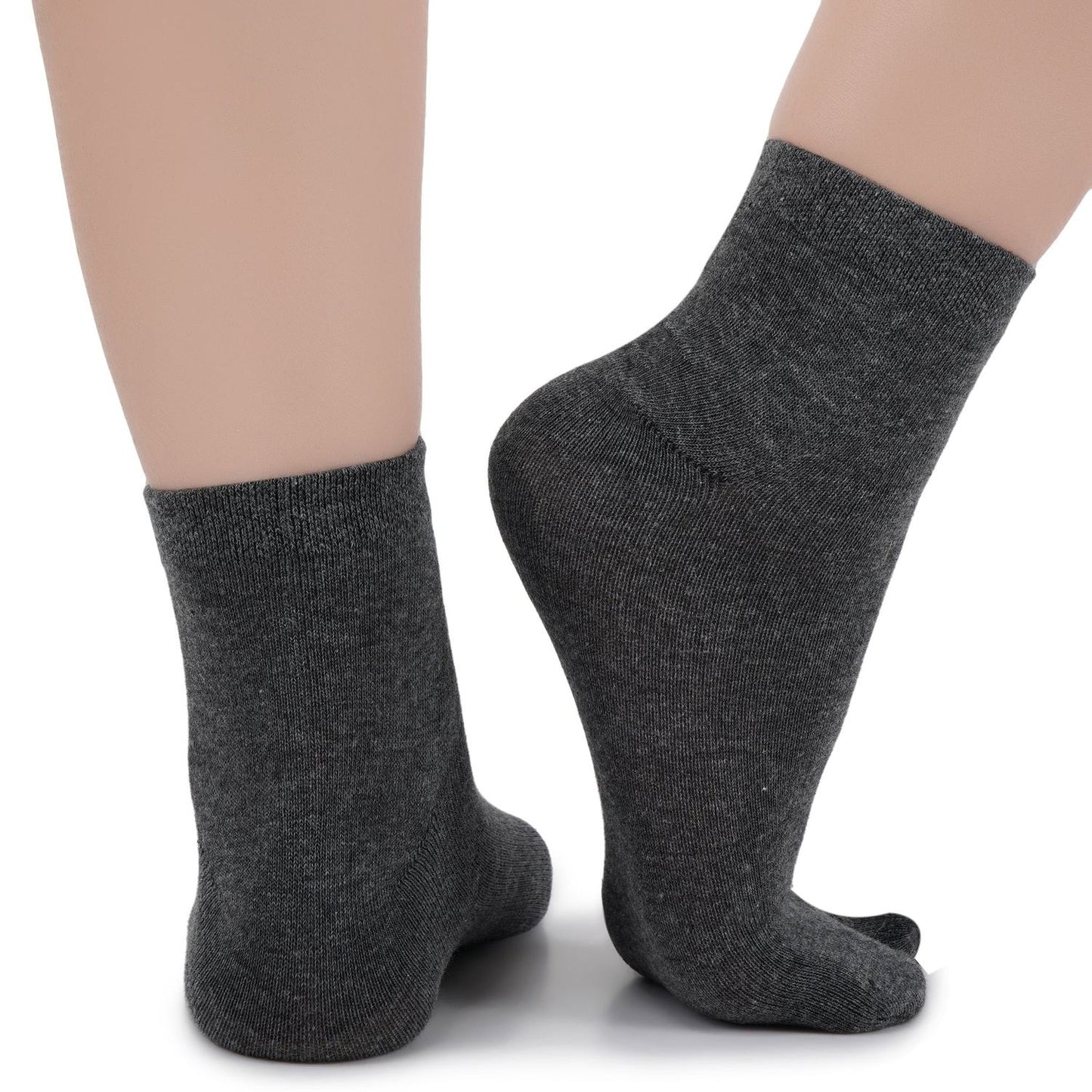 Ankle Thumb Socks - Dark Grey
