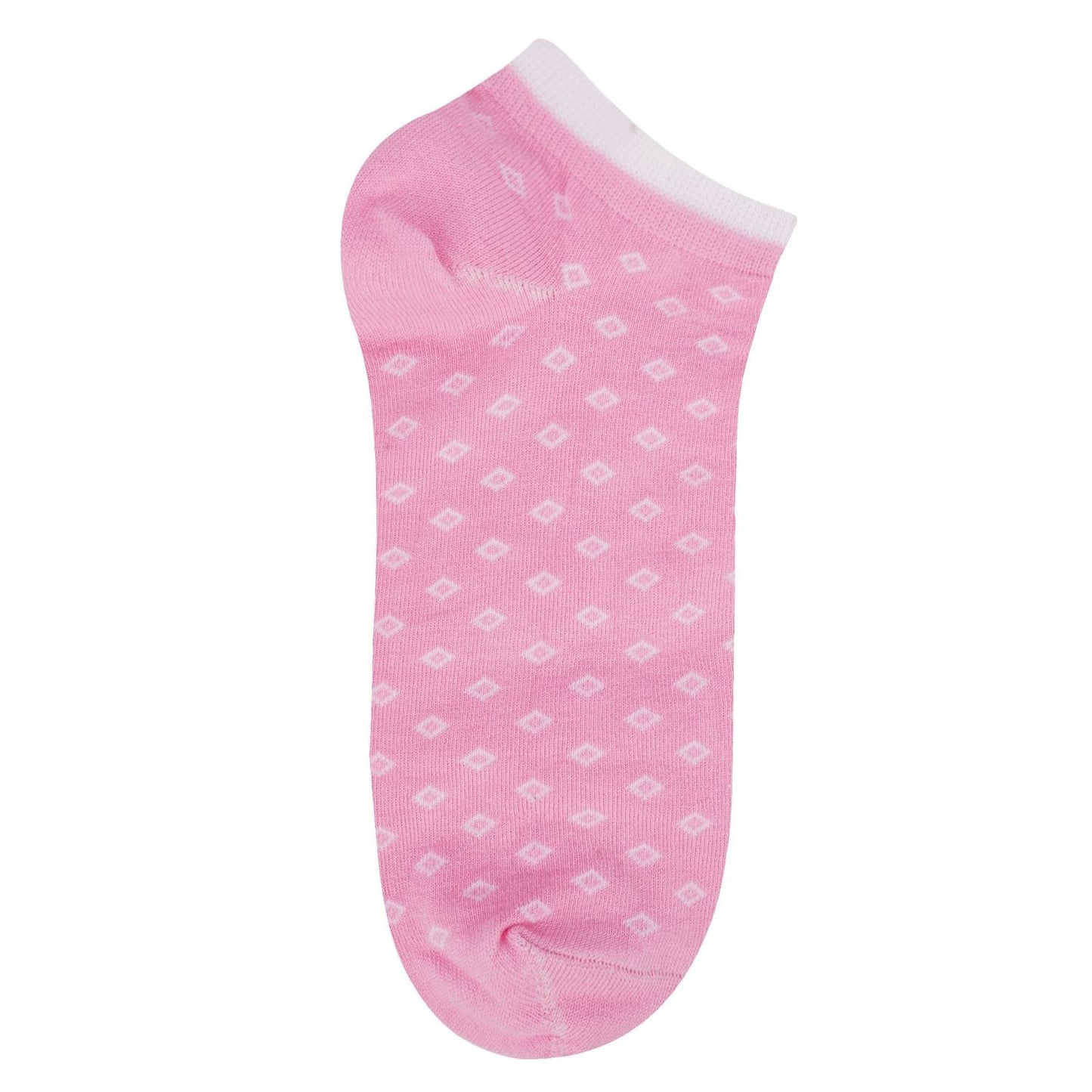 Diamond Sneaker Socks (Pink)