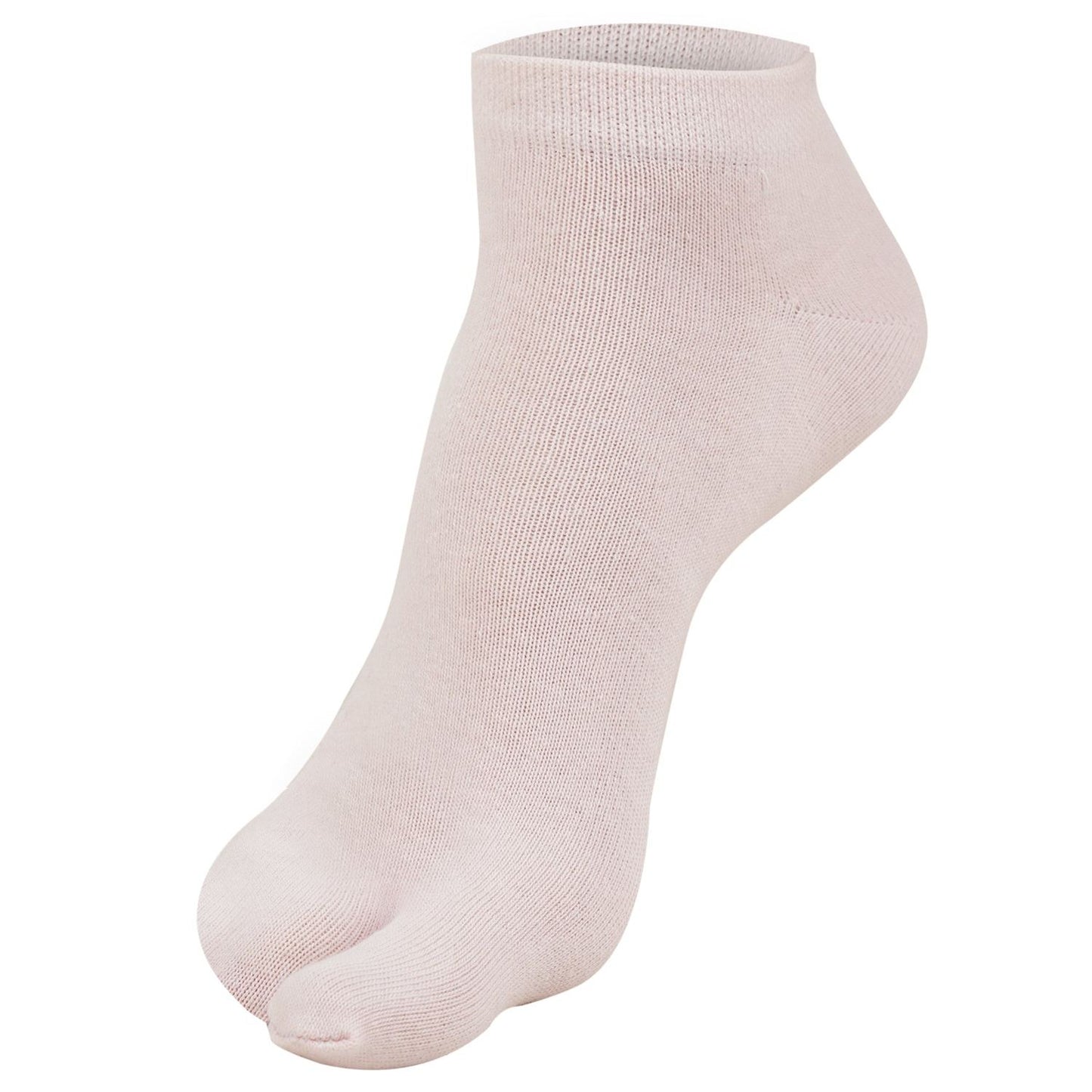 Low Ankle Length Thumb Socks - Baby Pink