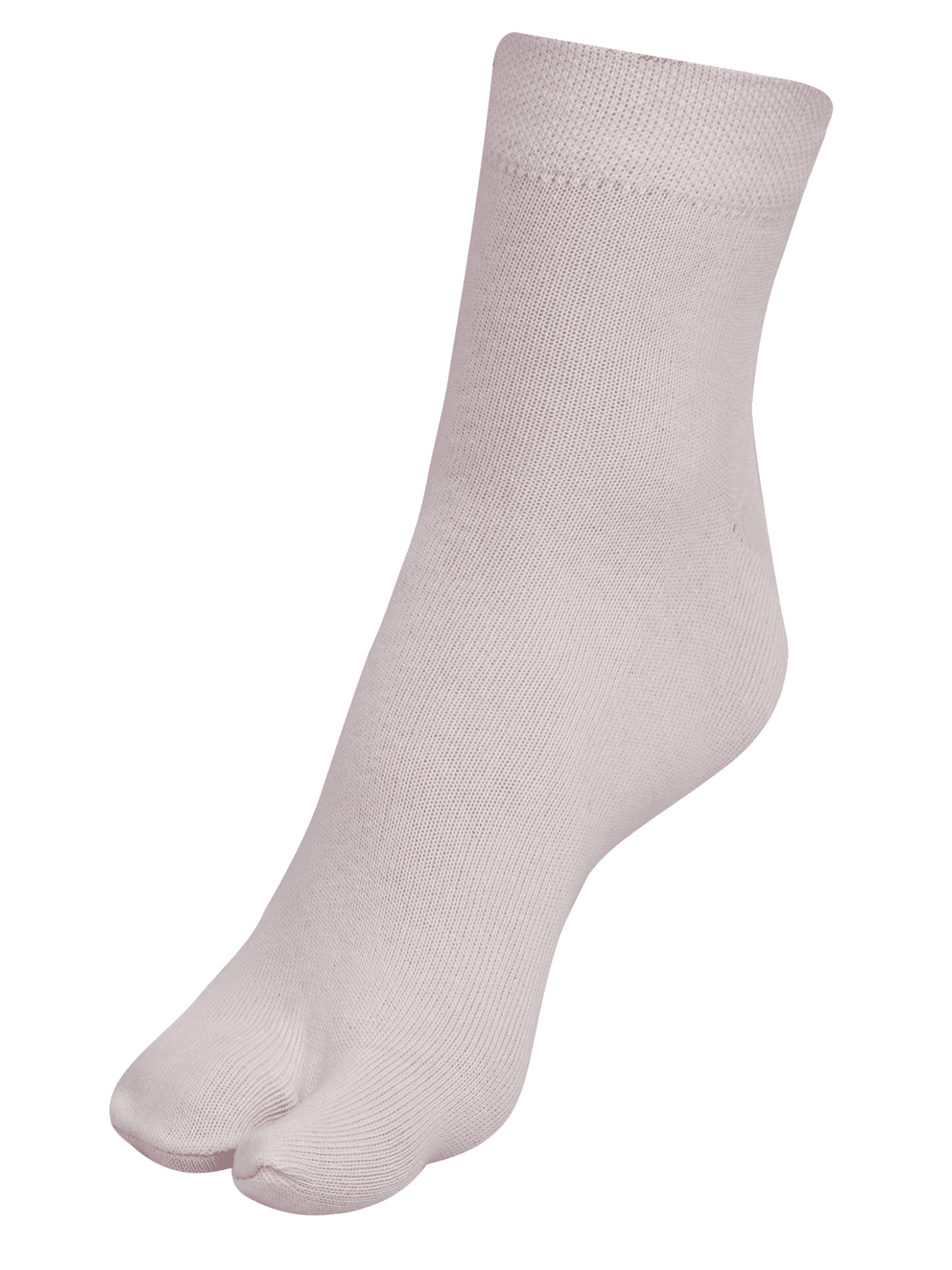 Ankle Length Thumb Socks - BabyPink